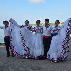 Landestypischer Empfang