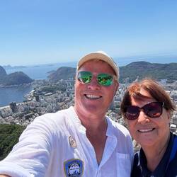 ...und Rio verdanke ich ihr! Silvia! Energiebolzen mit kaputtem Knie "Meinrad ich gebe nicht auf!