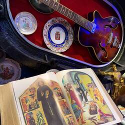 ...auch hier war der Herr immer mit dabei...