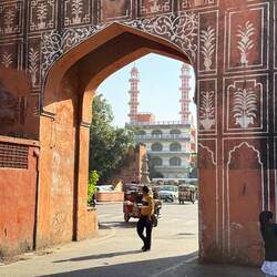 One of Jaipur's old city gates