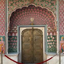 Doorway in City Palace, Jaipur