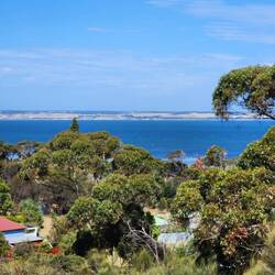 View to the right from our balcony