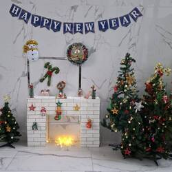 Wunderschön geschmackvolle Kitschdekoration 🤢 unten in der Lobby