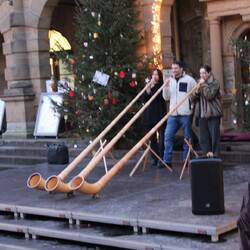 We didn't get to hear them play. More's the pity