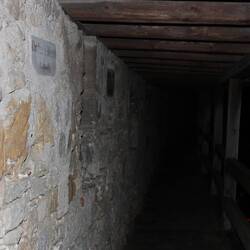 A short jaunt around the top of the city wall. Too dark to continue.