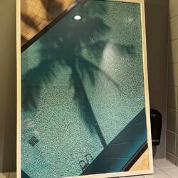 Das Bild auf der Toilette weist Temperaturtechnisch in die richtige Richtung 😎