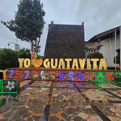 Das angrenzende Dorf Guatavita