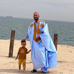 Proud father