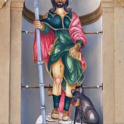 Der heilige Giovanni mit Hund (und Burger?)