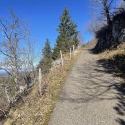 Im Aufstieg zur Tremetta