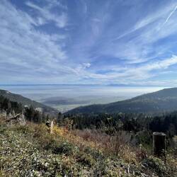 Auf dem Weg zum Col d'Aiguillon
