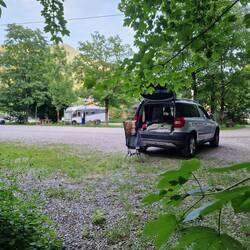 Und einer schöner ruhiger Stellplatz nicht allzu weit entfernt.