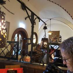 The building has been here at least 800 years. Saturated with character.