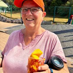 Mango mit Chili, lecker