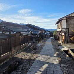 Tsumago-Juku in the morning