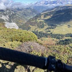 Blick vom Niederhorn auf das Diemtigtal