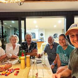Angela, Lynn, Chris, Mark, Katja und Markus