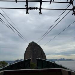 Der (Luft)Weg ist das Ziel! Die Stahlseile der Halt! Die Kabine den festen Boden!