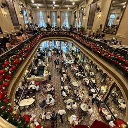 Nach viel Kultur endlich Kalorien. Was das Sacher in Wien ist das Colombo in Rio!