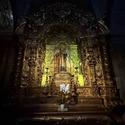 Der Heilige Sebastian! Schutzpatron Rios und Chef aller BBQ-Grillmeister.