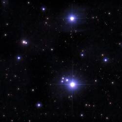 Teleskop-Foto: Die Plejaden - Siebengestirn oder Sieben Schwestern @ Pia T😂