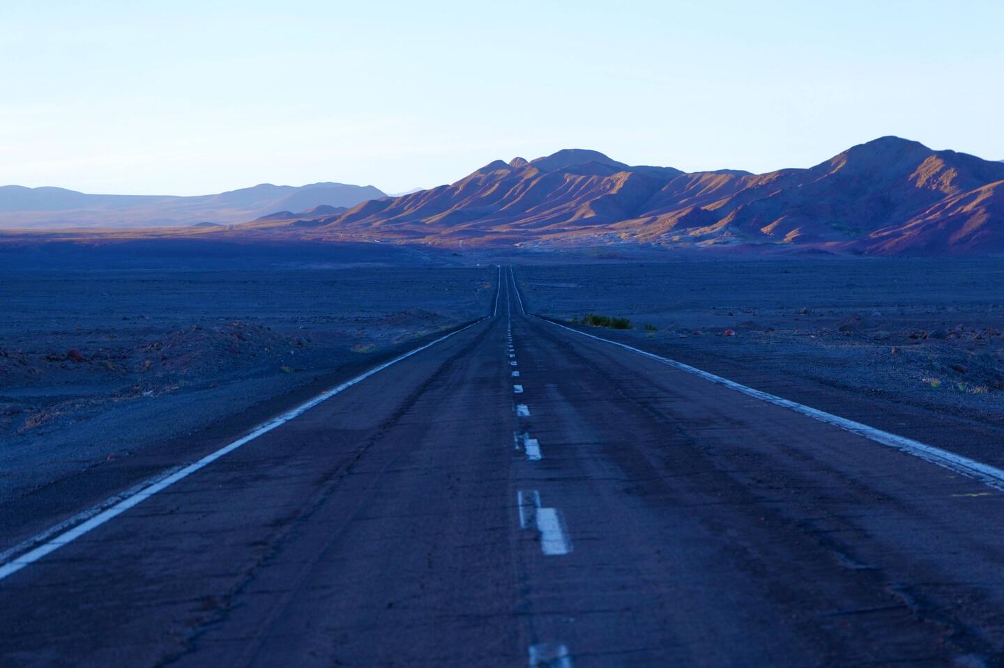 Vor Sonnenaufgang... es ist kalt!