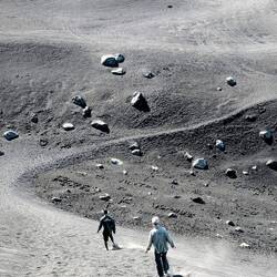 Anlauf und runter geht's