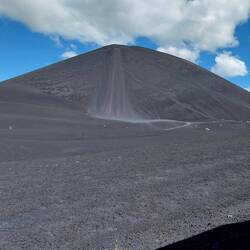 Letzter Blick auf den Cerro Negro