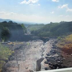 Lavastrom des letzten Vulkanausbruchs