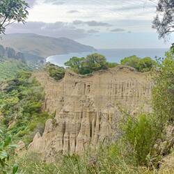Cathedral Gully - audessus de Gore bay