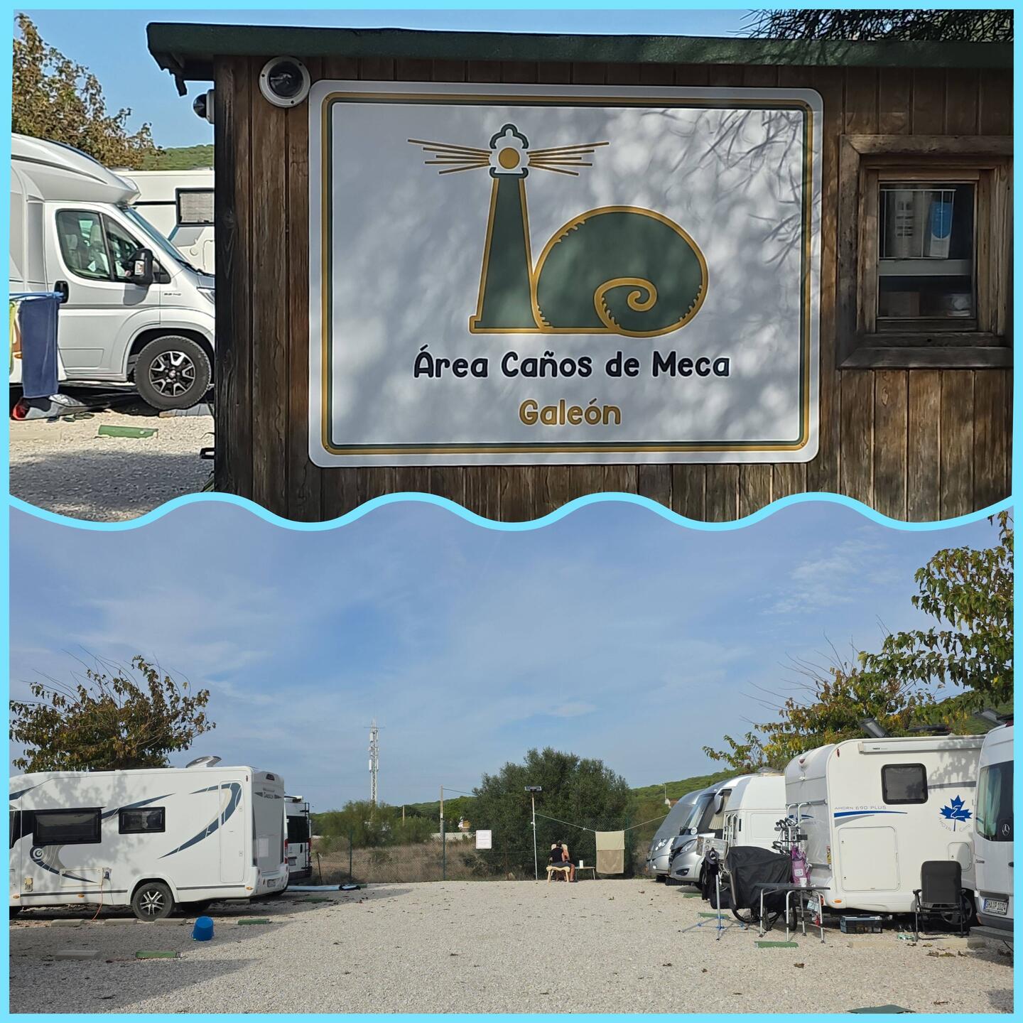 Unserer Womostellplatz für 2 Tage