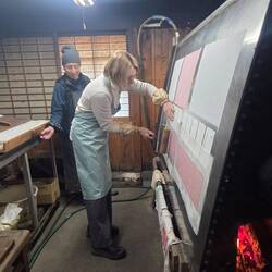 Hanging them out to dry