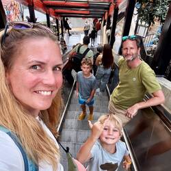Die berühmten Rolltreppen