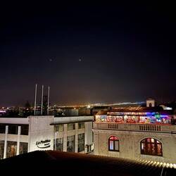 Blick von unsere Dachterrasse