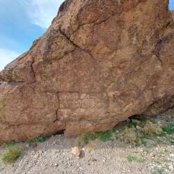 Auch hier wurde gekünstert.