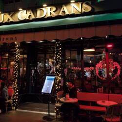 Dinner in Paris, close to the hotel. Exhausted.