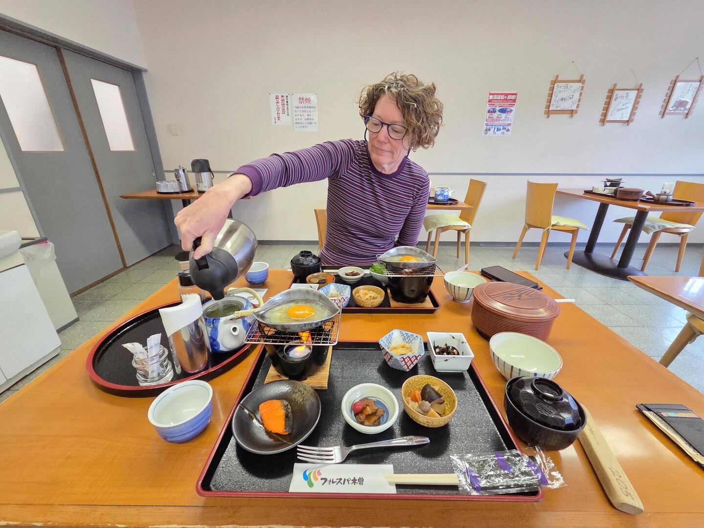 A very large breakfast