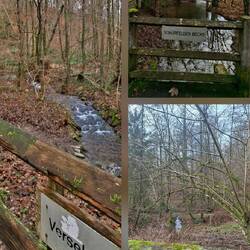 Alle Zuläufe sind beschildert!😁👍