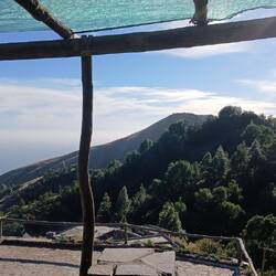 Aussicht von der Terrasse.