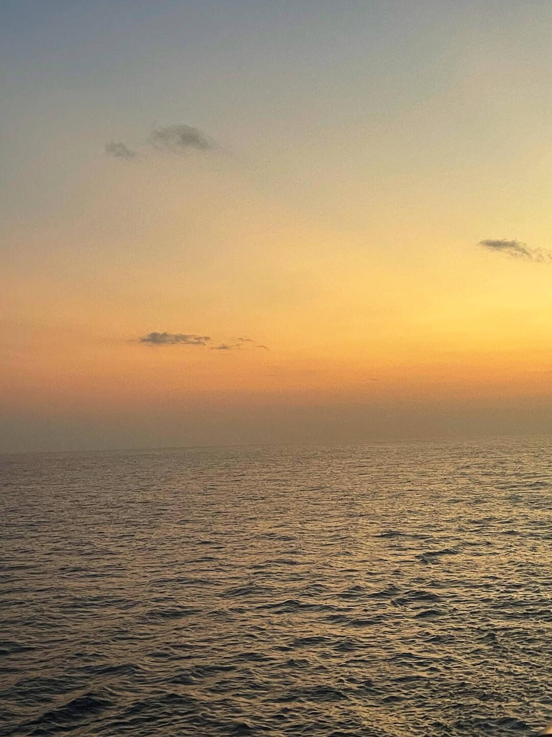 Sonnenaufgang im Pazifik