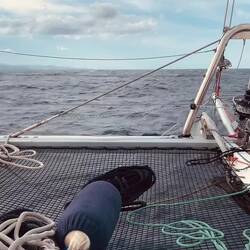 Der Wind frischt auf und wir kommen ins 🏄‍♀️