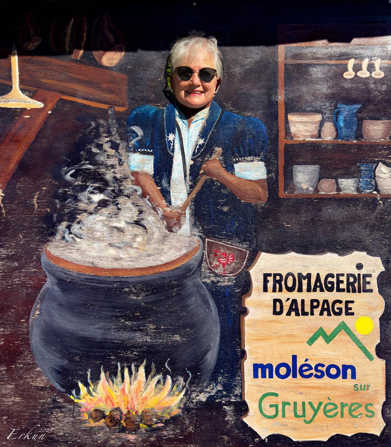 Time to learn about cheesemaking — Moléson-sur-Gruyères, Switzerland.