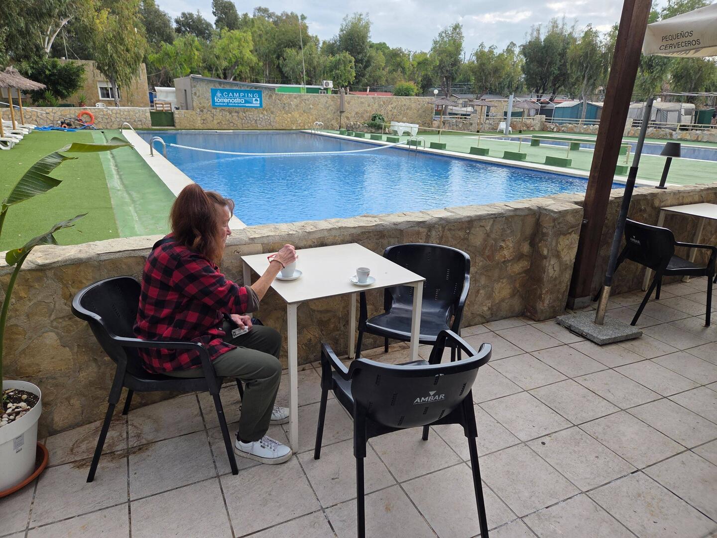 Ob der Pool geheizt ist 🤔