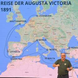 Könnte fast eine Route von heute sein, nur Beirut ist nicht mehr aktuell