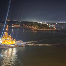 Ausfahrt Puerto Quetzal