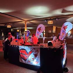 Die AIDA Bar am Abend