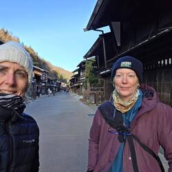 On the hunt for coffee and respite from the cold