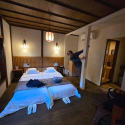 Our room, and we are the only guests