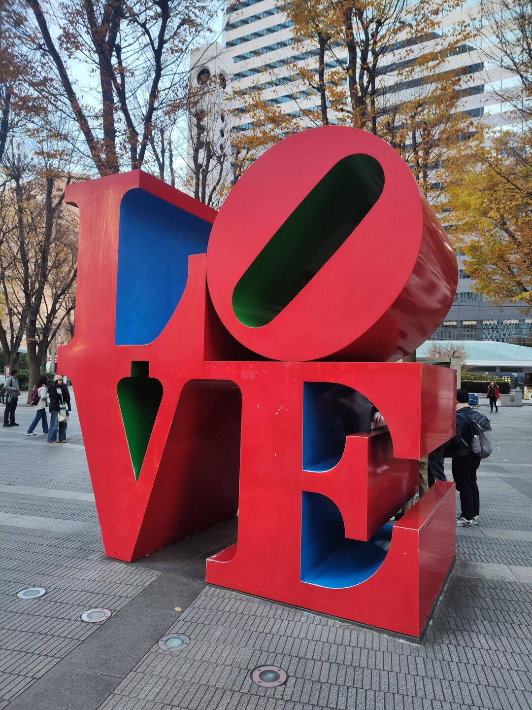 LOVE-Statue von Robert Indiana