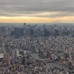 Aussicht von Tokyo Skytree...